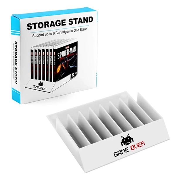 8 i 1 spill kort etui for PS5 lagring skjerm rack spill kort base