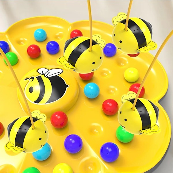 Kömpelö Pikku Bumblebee Monitoiminen lauta peli pulma kalastus lelut