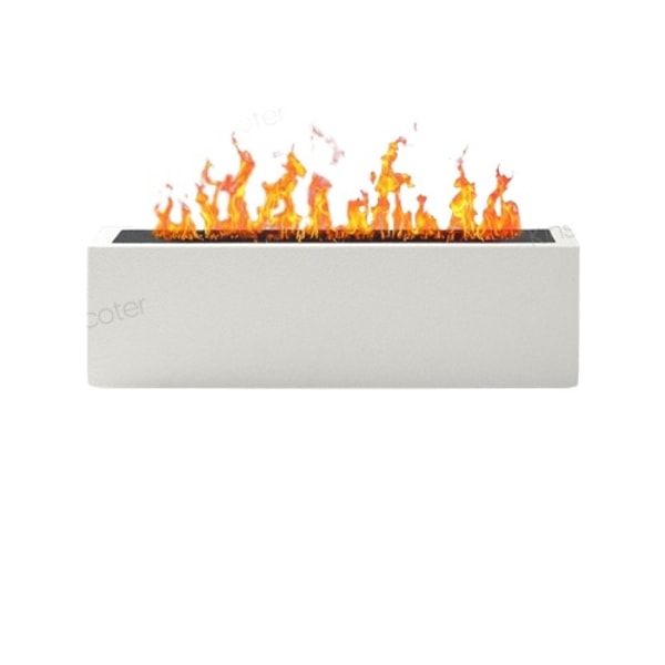 Aroma Diffuser Luft Fugter Ultrasonic Cool Mist Maker Fogger LED Essential Olie Flame Lampe