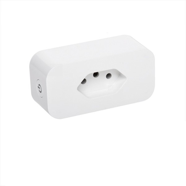 Standard WiFi Smart Stik med Strøm Monitor, Smart Life APP Smart Socket Voice Work