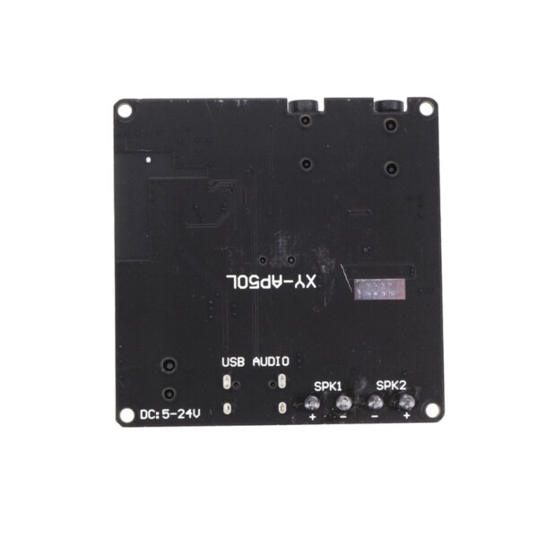 Mini Bluetooth 5.0 50W+50W Trådlös Ljud Ström Digital Förstärkare Kort Stereo Amp 3.5MM AUX USB APP