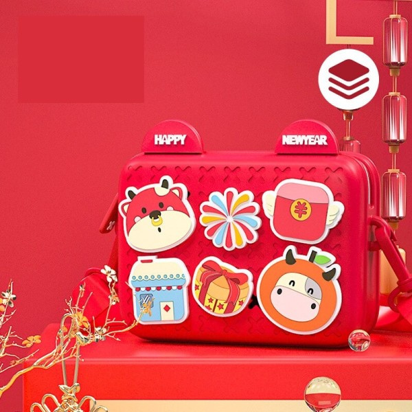 Barn leksaker barn's väska axel Eva liten väska barn's dag gör-det-själv mini tecknad crossbody väska