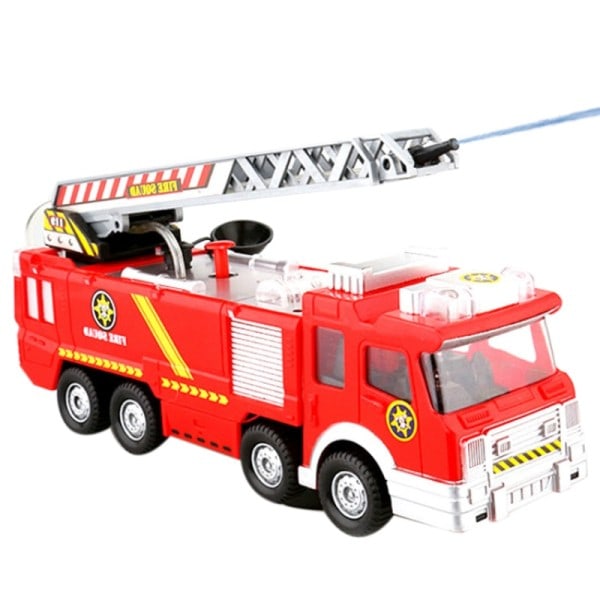 Vatten spray brand lastbil leksak bil leksak brand brandbil brandman Sam brand bil musik ljus pedagogisk leksak