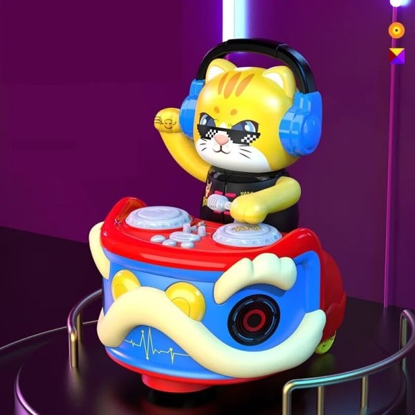 El leksak bil med sång dans leksak stunt bil fest spel show jouet musik leksak