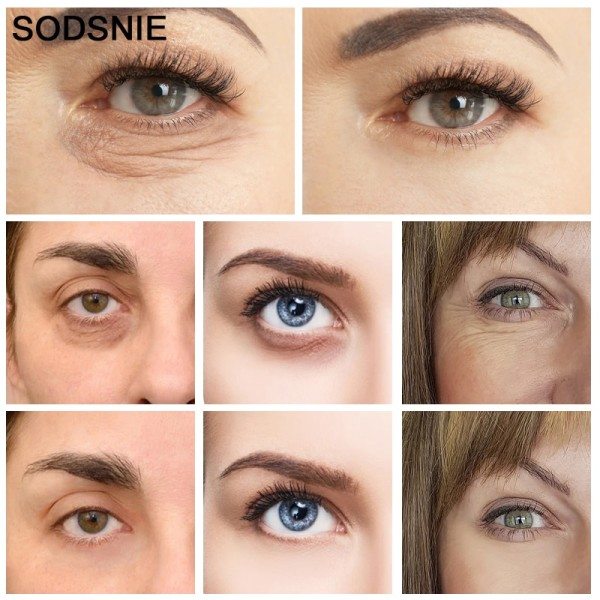 Rose Eye Serum Anti-Rynke Anti-Aging Lift Firm Lightening Mørke Cirkler Øjen poser