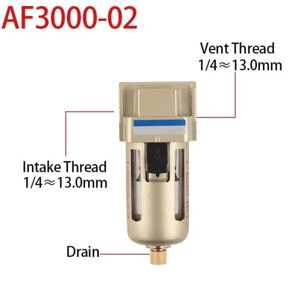 Olje vann separator komprimert kilde prosessor luft filter pumpe kompressor filter