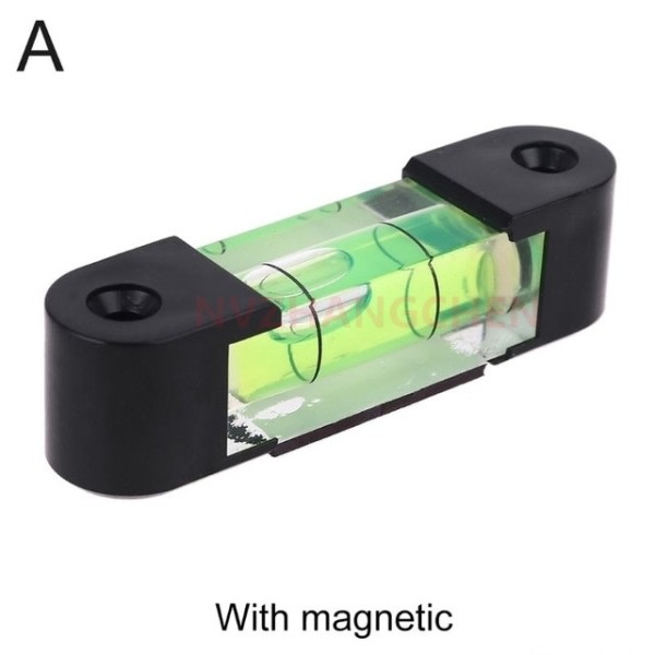 Magnetisk Spirit Level Bubbla Hög Precision Horisontell Pärla Nivå