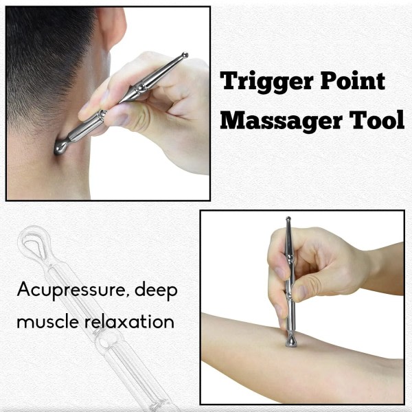 Akupunktio piste hieronta kynä meridiaani kipu lievitys terapia työkalut  vartaloon rentouttavaan kasvohoito pää selkä niska jalka hierontalaite 5336  | Fyndiq