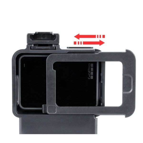 Gopro Kamera Cage Case Frame for Gopro 7 6 5 Action Camera Vlogg Accessories with Cold Shoe