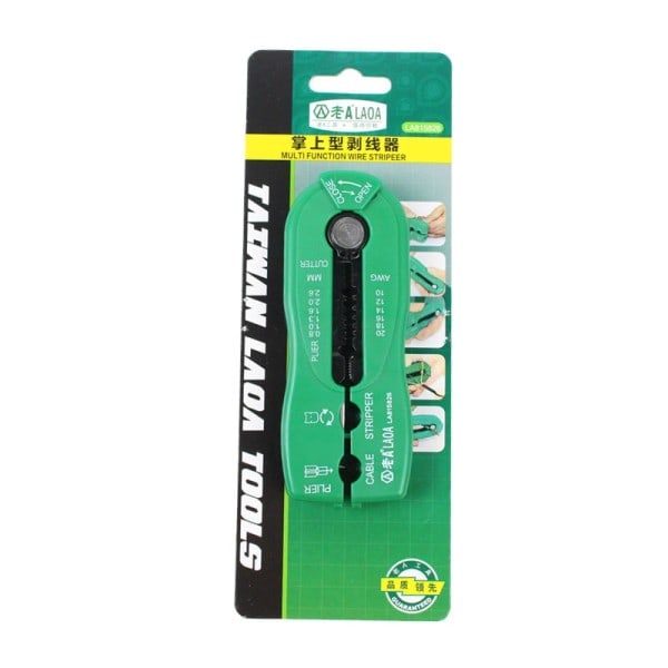 Multifunksjon wire kutter kabel stripper line wire stripping crimp verktøy mini bærbart hånd verktøy