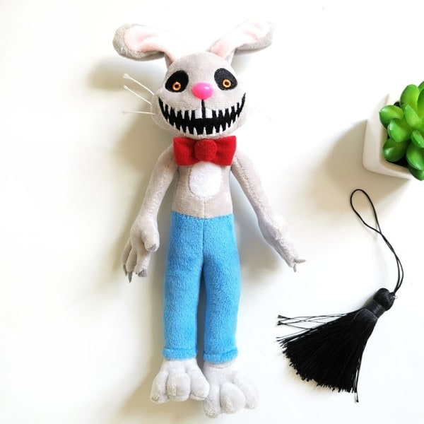 28cm Mr Hopps Playhouse 2 Plush Söt Mr Hopp Bunny Tiger Panda Mjuk stoppad Plushie Leksaker