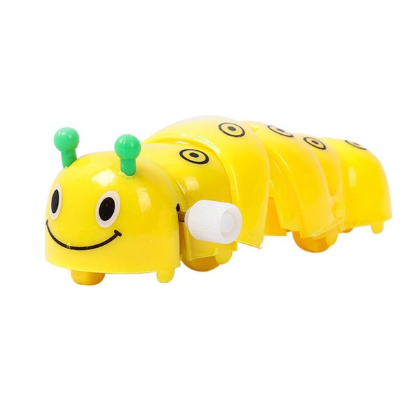 Wind Up Leksak Plast Tecknad Inchworm Vintage Clockwork Leksaker Barn Lärande Leksak för Barn Roligt Spel