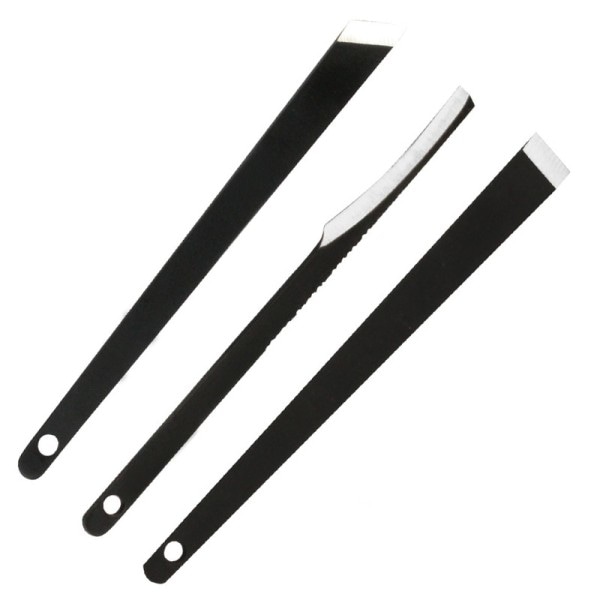 3st tånagel skrapa manikyr verktyg fötter nagel inåtväxande nagelband pedikyr kniv set