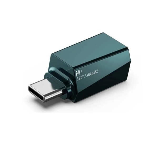 Typ-C till 3,5 mm Avkodning Amp/DAC 384kHz/32bit  Ljud Adapter Chip applicera till 7HZ Tidlös