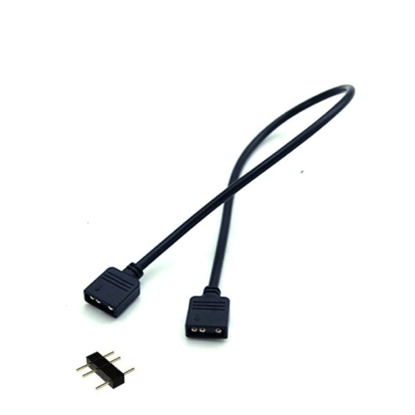 RGB SYNC Splitter, 12V 4Pin RGB / 5V 3Pin ARGB SYNC HUB Transfer Förlängning kabel