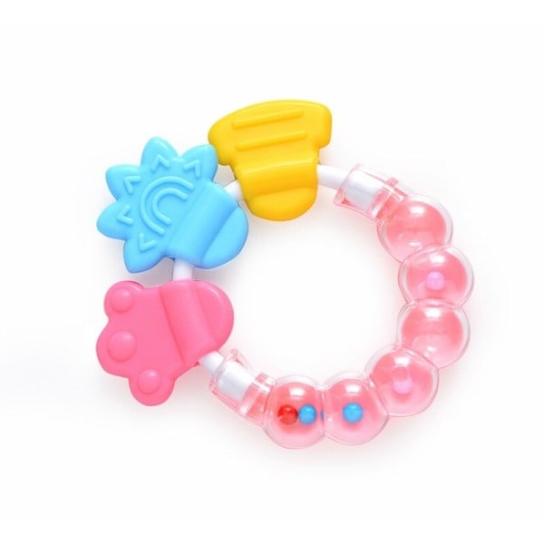 Sarjakuva Vauva Vauva Teether Opettavat lelut Bite Vauvan helistin Pyöreä Teether lelut