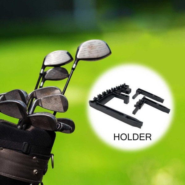 Golf Iron Holder For Golf Bag 9 Iron Club Arrangører Holder Stabler Vesker Golf Tilbehør Rekvisita