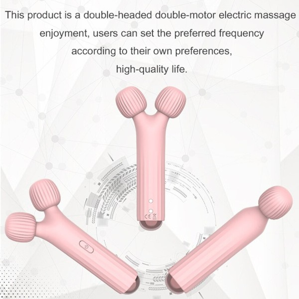 Uppladdningsbar 3D Roller Massager Tunn Ansikte Full Kropp Djup vävnad Massage Verktyg Personlig Massör