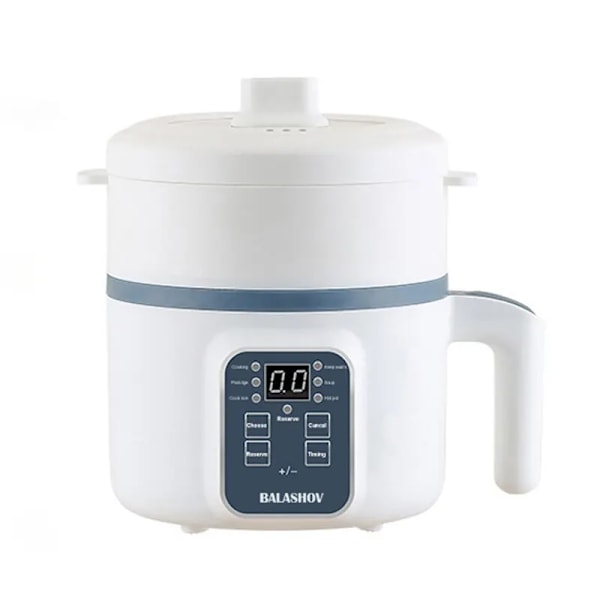 Elektrisk Riskok Enkel Dubbel Layer 220V Multi Spis Non-Stick Smart Mekanisk MultiCooker