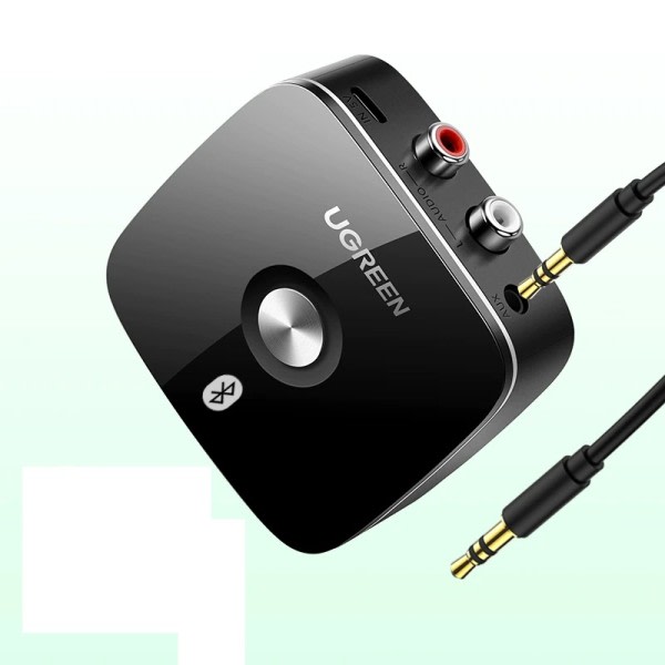 Bluetooth RCA modtager 5.1 aptX HD 3.5mm jack Aux trådløs adapter musik til tv bil 2RCA