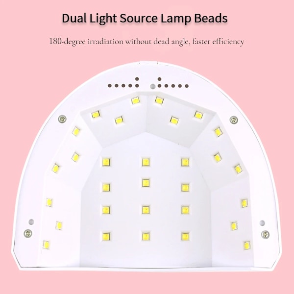 Profesjonell UV LED Lampe for Negler Negle Tørketrommel Maskin