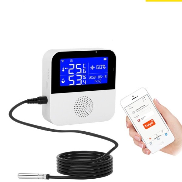 Temperatur Fuktighet Sensor Elektronisk Digital Hygrometer Detektor Inomhus Smart Hem Termometer