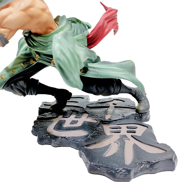 18CM One Piece Luffy Figur Roronoa Zoro Three-Blade Sa-Maximum Manga Anime Staty PVC Action Collection Modell Leksaker