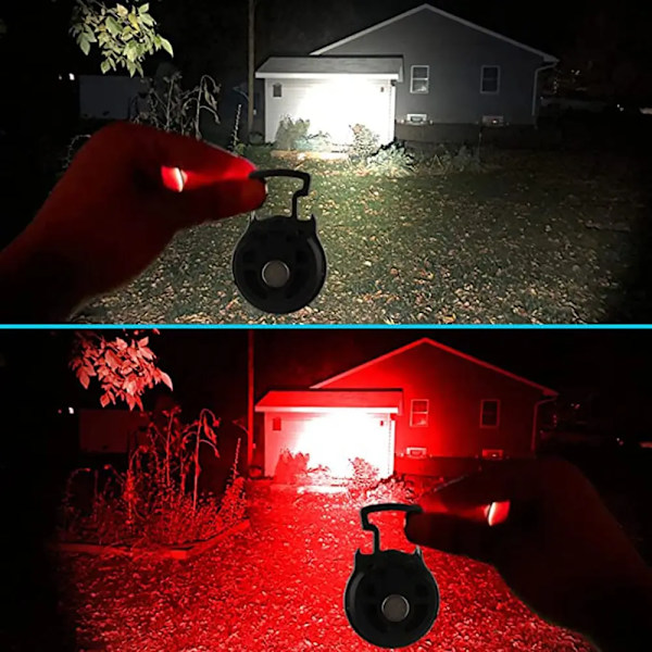 Bärbar COB Nyckelring Ficklampa LED Mini Work Lights