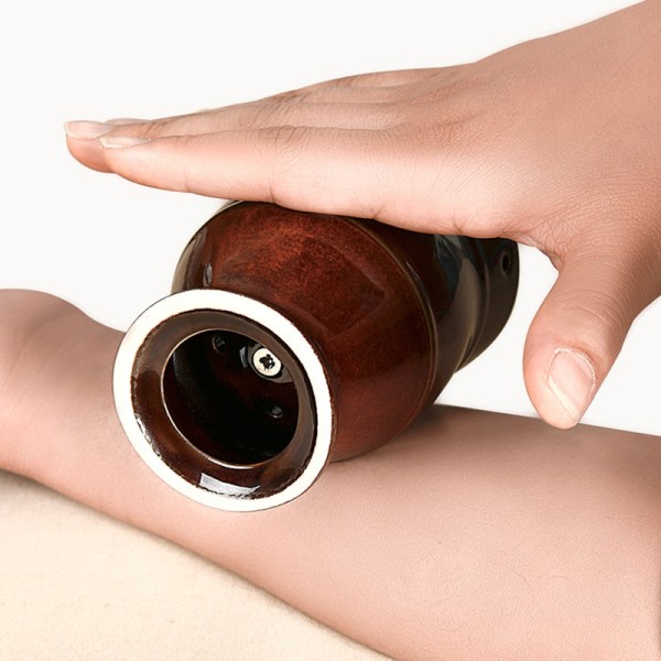 Keramikk Moxibustion Krukke Muskel Slapp av Kropp Avslapning Moxa terapi Varm Massør