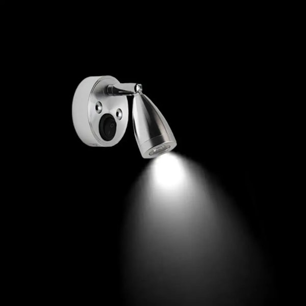 12V LED Interiör Läs Ljus Switch Husvagn Båt Trådlös Bärbar Auto Interiör Lampa Rv Husvagn Tillbehör