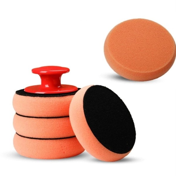6st set  biltvätt vax polering pad polering pad svamp bil rengöring duk