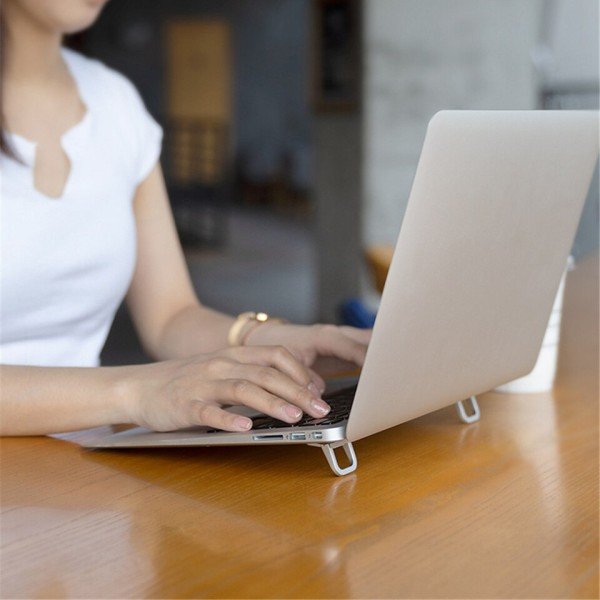 Laptop ställ för dator tangentbord hållare mini portabel ben laptop ställ