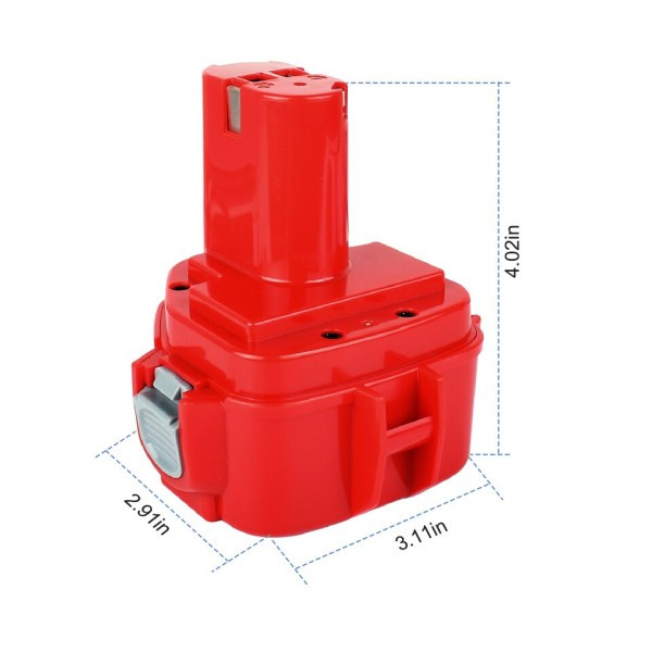 12V 4000mAh För Makita PA12 Batteri Trådlösa Verktyg Byte Batteri