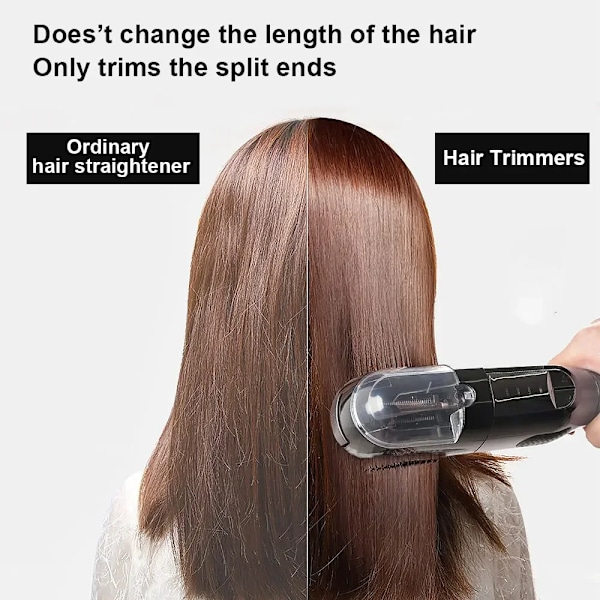 Professionell Split Endar Hår Trimmer Torr Skadad Remover Automatisk Trim Delad