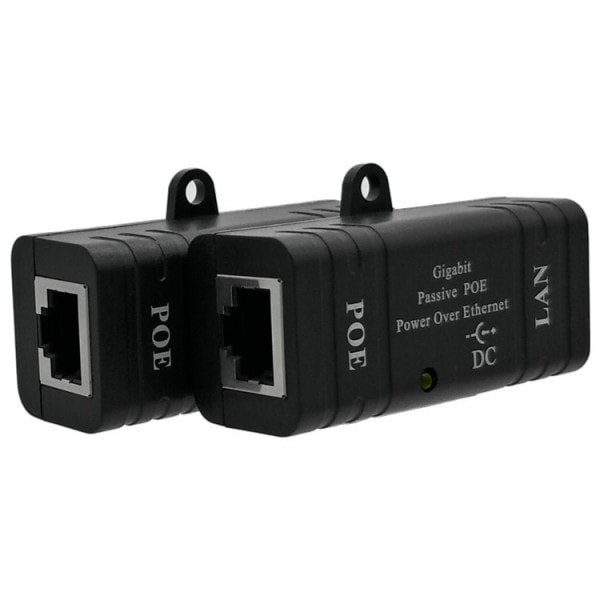 1000 Mbps 5V 12V 24V 48V/1A POE Injektor Strøm Splitter for IP Kamera POE Adapter Modul  Tilbehør