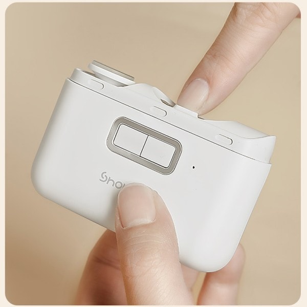 Elektrisk Polering Negleklipper Pro USB Genopladelig Negletrimmer Elektrisk Automatisk Negleklipper