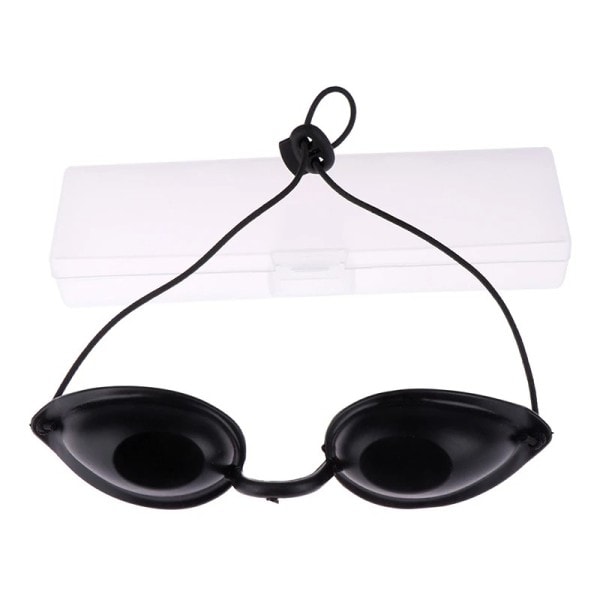 Blød Solbadning Brille Barning Goggles Beach Justerbar UV Skin Barning Øjenbeskyttelse UV Shield Briller Sort