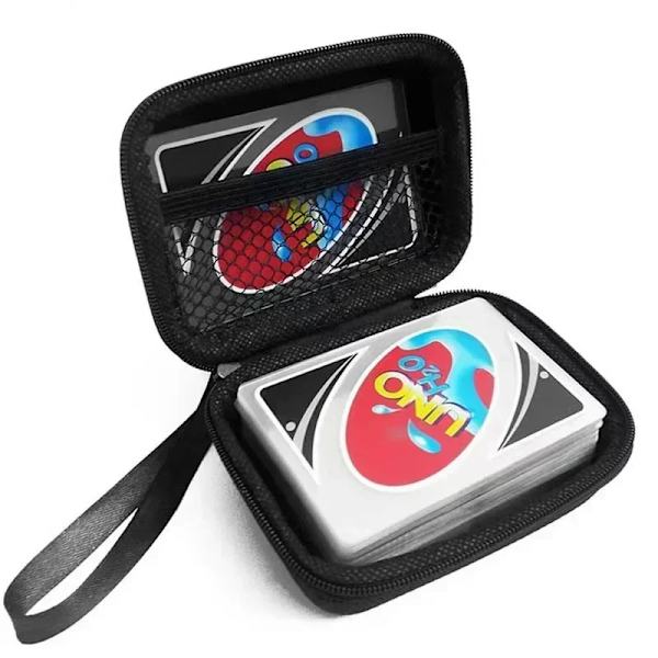 UNO Lagring Kort Spel Låda Kort Sleeves Bord Spel