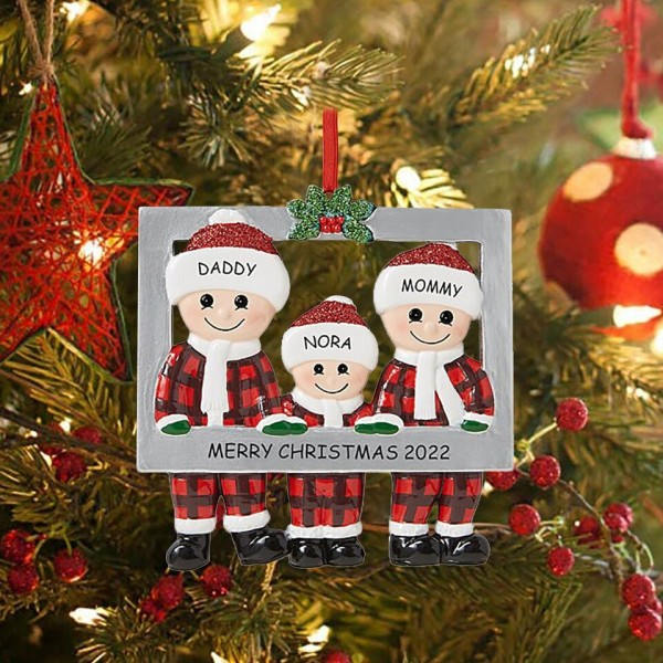 Jul Hänge Gör-det-själv Personligt Familj Jul dekorationer