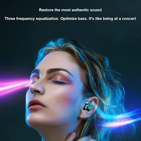 Y50 TWS Trådlösa Bluetooth 5.0 Hörlurar