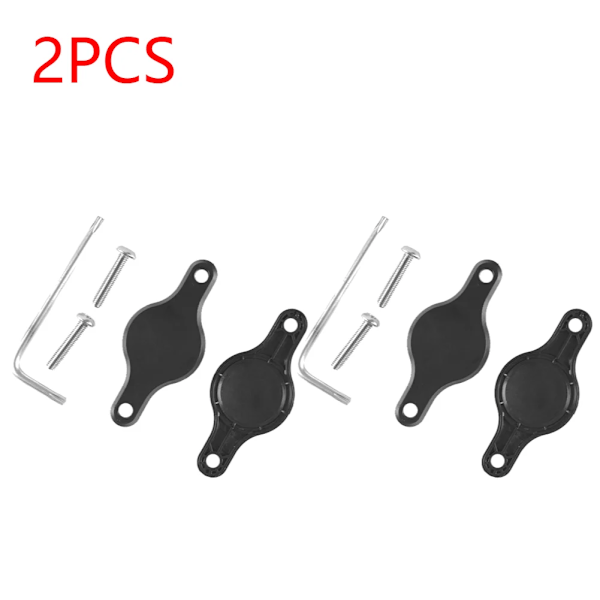 2 sett Universal Sykkel Tracker Mount Bracket Locator Beskyttende Deksel