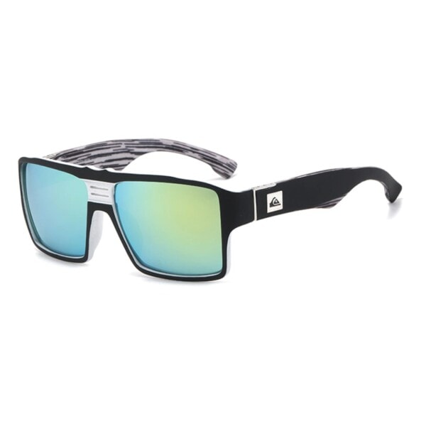 Mode trend solglasögon herrar kvinnor utomhus stor fyrkantig båge överdimensionerad sport goggle