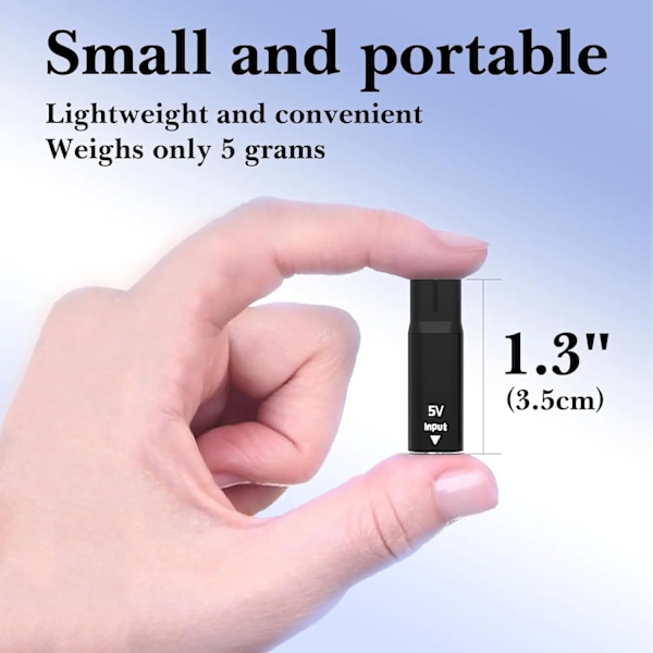 5V Type-C Shaver Adapter Lader Konverter Kompatibel med Philips One Blade