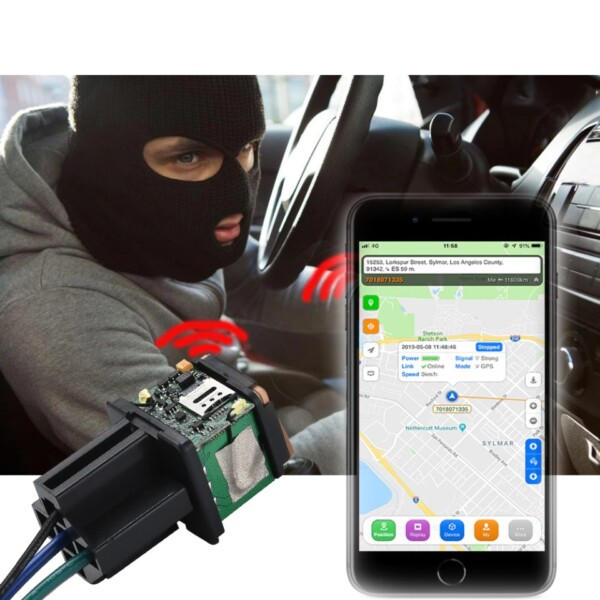Bil GPS Spårare ST-907 Spårning Relä Enhet GSM Locator