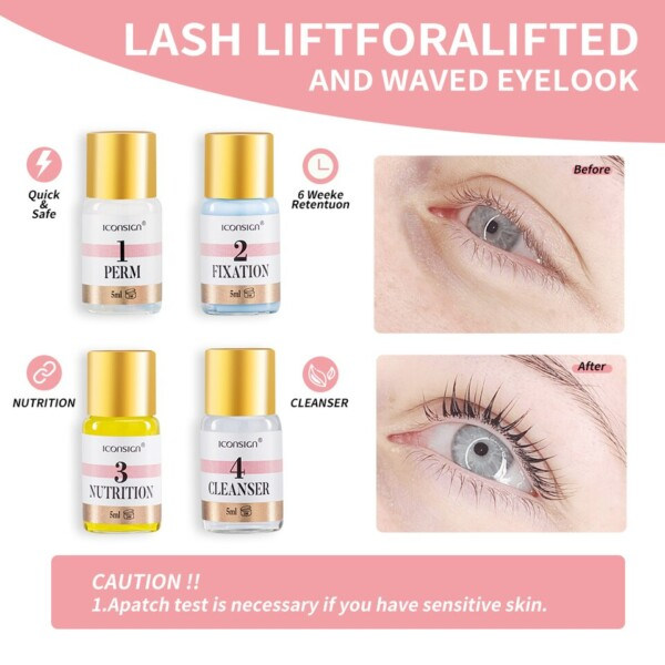 Øjenvipper Øjenbryn Farvning Tint Kit Professionelt Vipper løftning øjenbryn farvning mascara makeup