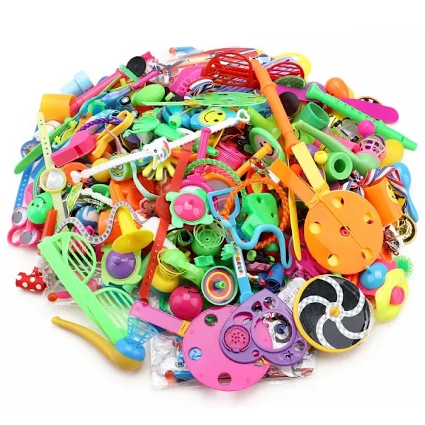 300 bitar Party Favors Leksak Sortiment Giveaway Pinata Filler Bulk Leksaker
