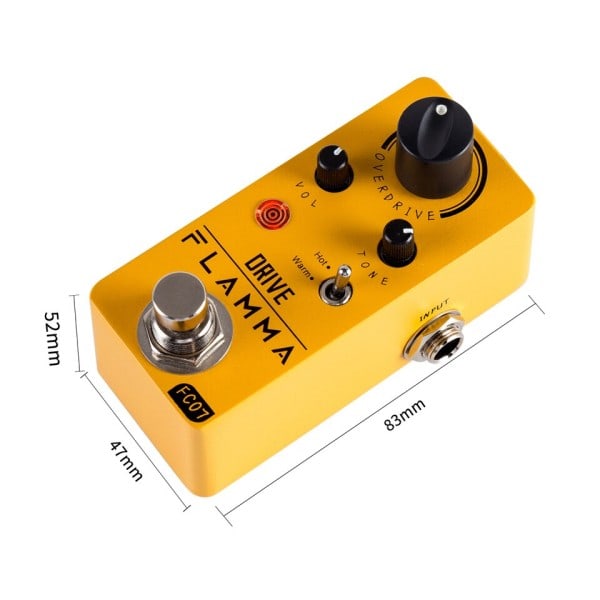 Overdrive Pedal Guitar Elektrisk Guitar Overdrive Effekter Pedal