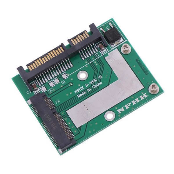 MSATA SSD Til 2.5'' SATA 6.0gps Adapter Converter Card Module Board Mini Pcie Ssd