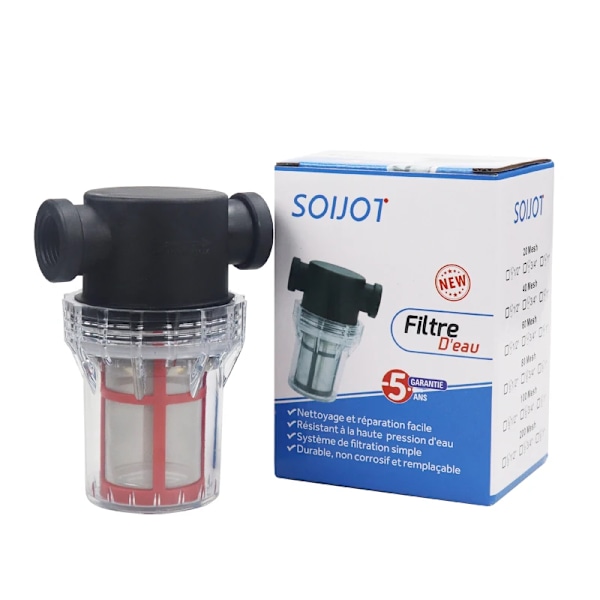 Have vanding filter 1/2'' 3/4'' 1'' plastic vanding system urenhed forfilter