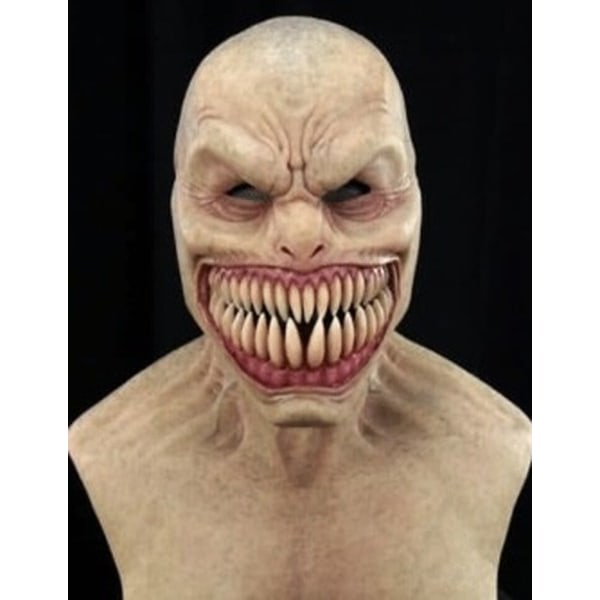 Halloween Rædsel Hovedbeklædning Latex Klovn Maske Djævel Ansigt Forside Terror Uhyggelig Halloween Maske